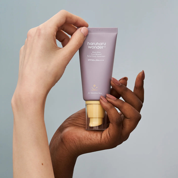 HARU HARU WONDER SPF50+ PA++++ Black Rice Pure Mineral Relief Daily Sunscreen Koan Beauty