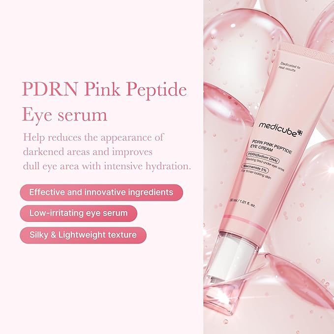 Medicube PDRN Pink Peptide Eye Cream Koan Beauty