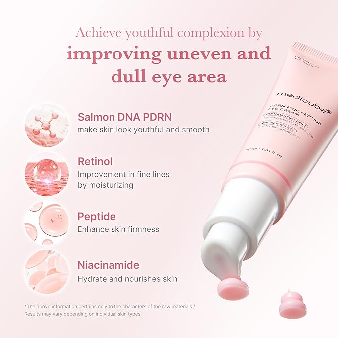 Medicube PDRN Pink Peptide Eye Cream Koan Beauty
