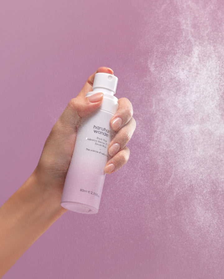 HARU HARU WONDER Black Rice Probiotics Barrier 2% NAD+ Serum Mist, 80 ml Koan Beauty