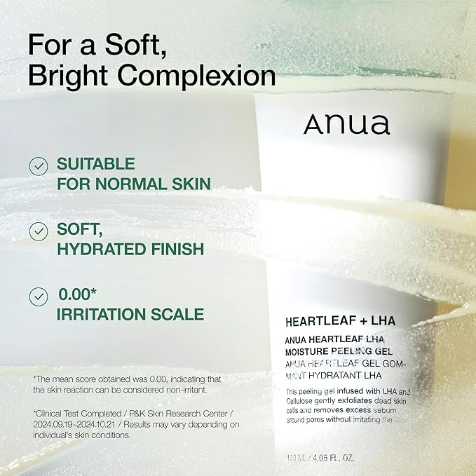 ANUA Heartleaf LHA Moisture Peeling Gel Koan Beauty