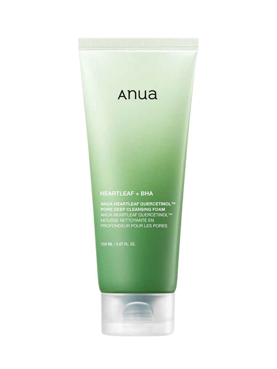 ANUA Heartleaf Quercetinol Pore Deep Cleansing Foam Koan Beauty