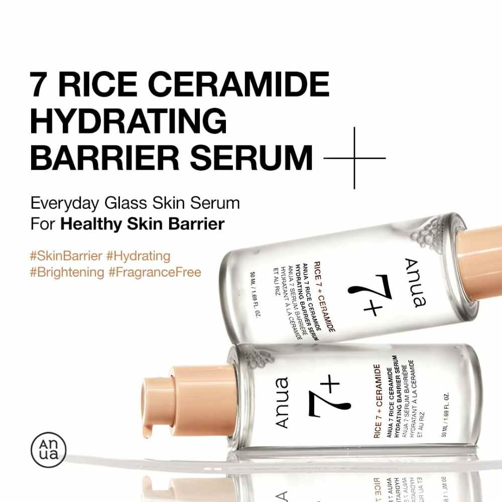 ANUA Rice Ceramide Hydrating Barrier Serum Koan Beauty