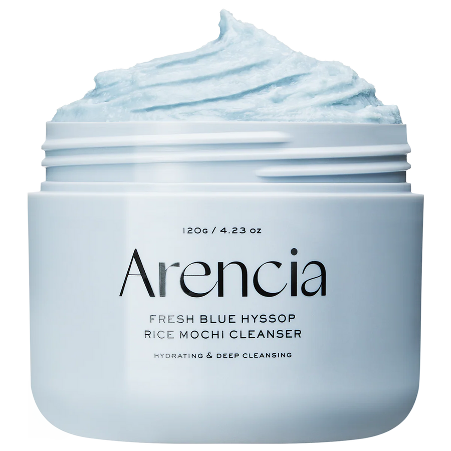Arencia Fresh Blue Hyssop Rice Mochi Cleanser Koan Beauty