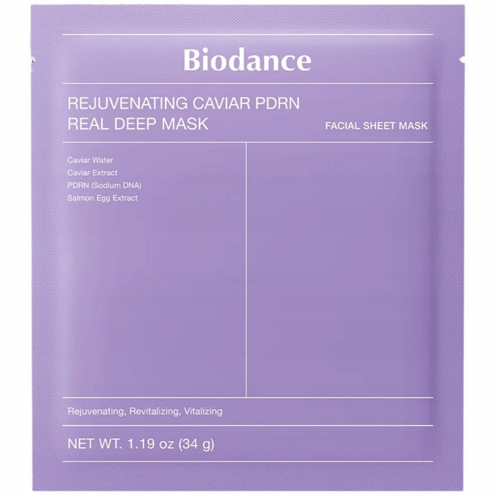 BIODANCE Rejuvenating Caviar PDRN Real Deep Mask, 34g Koan Beauty