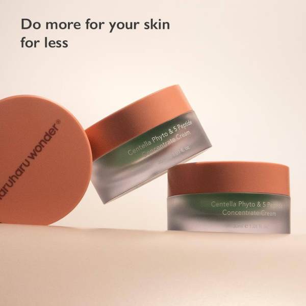HARU HARU WONDER Centella Phyto & 5 Peptide Concentrate Cream Koan Beauty