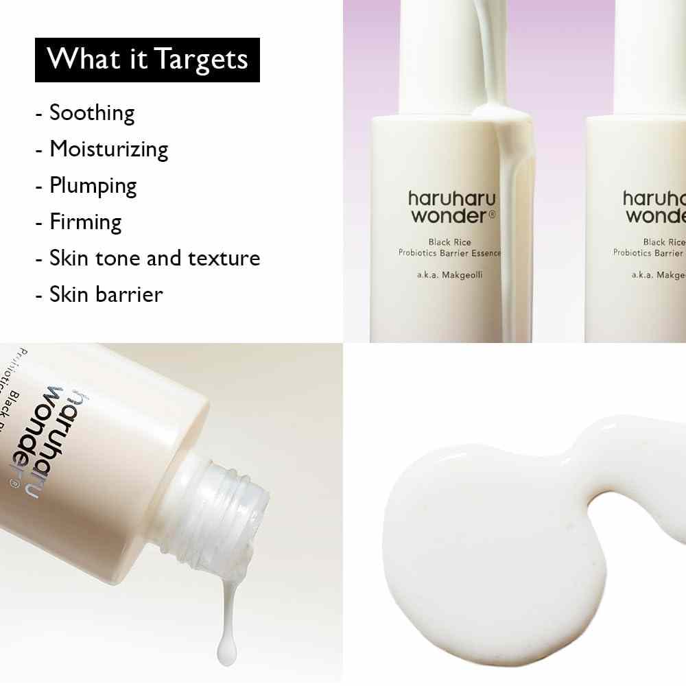 HARU HARU WONDER Black Rice Probiotics Barrier Essence Koan Beauty
