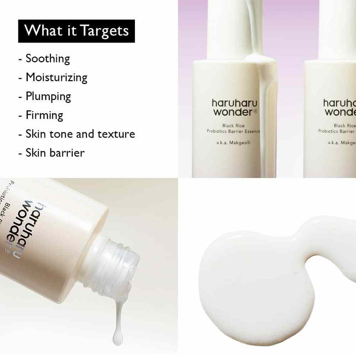 HARU HARU WONDER Black Rice Probiotics Barrier Essence Koan Beauty