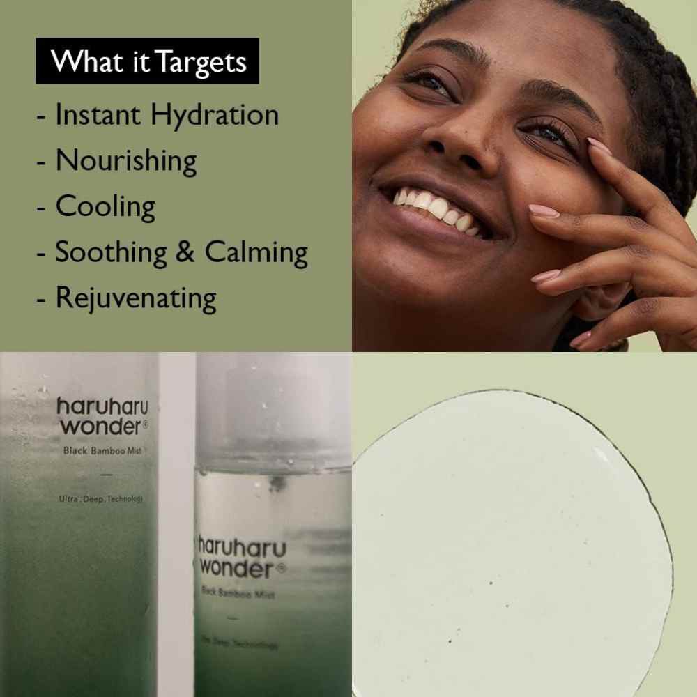 HARU HARU WONDER Black Bamboo Mist Koan Beauty