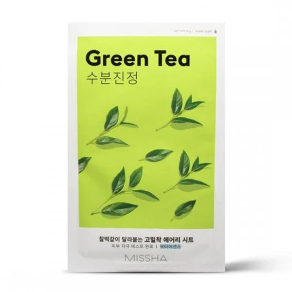 MISSHA Airy Fit Sheet Mask Green Tea - Koan Beauty