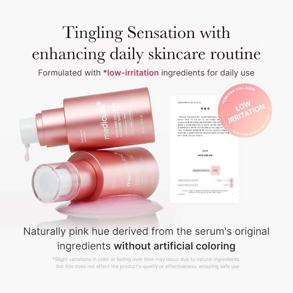 Medicube PDRN Pink Exosome Shot Serum 2000 Koan Beauty