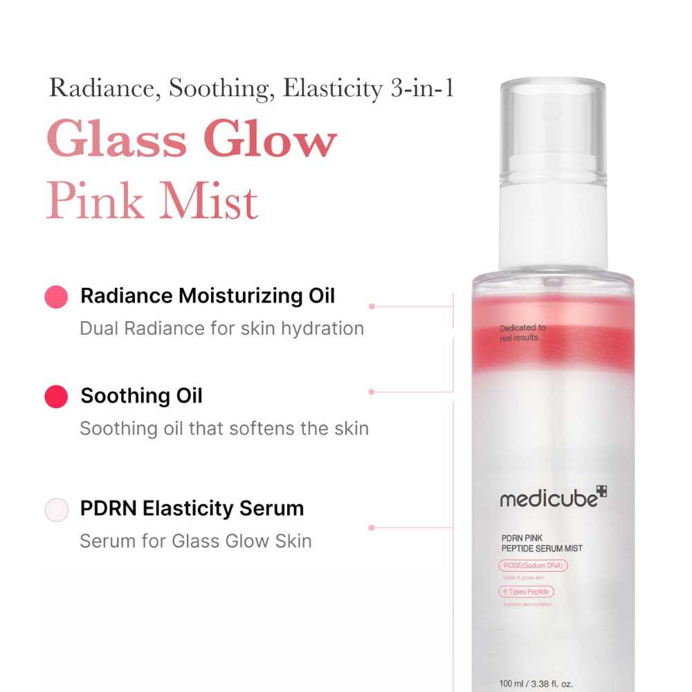 Medicube PDRN Pink Glutathione Serum Mist 100ml Koan Beauty