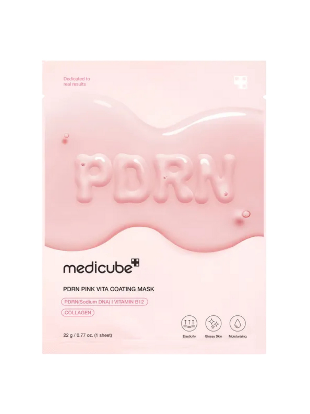 Medicube PDRN Pink Vita Coating Mask (1pcs) Koan Beauty