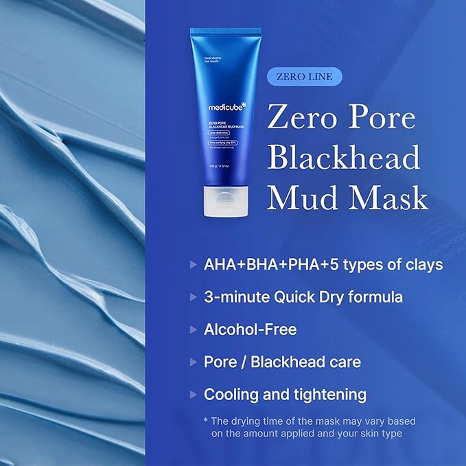 Medicube Zero Pore Blackhead Mud Mask Koan Beauty
