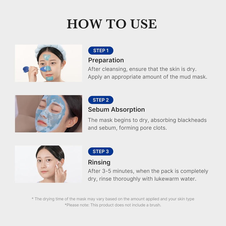 Medicube Zero Pore Blackhead Mud Mask Koan Beauty