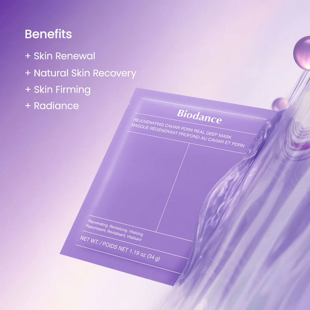 BIODANCE Rejuvenating Caviar PDRN Real Deep Mask, 34g Koan Beauty
