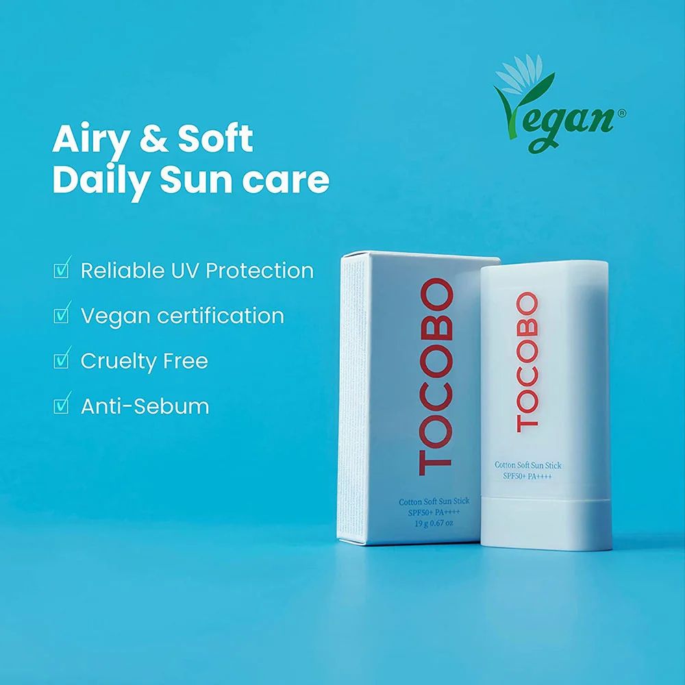 TOCOBO Cotton Soft Sun Stick SPF50+ PA++++ - Koan Beauty