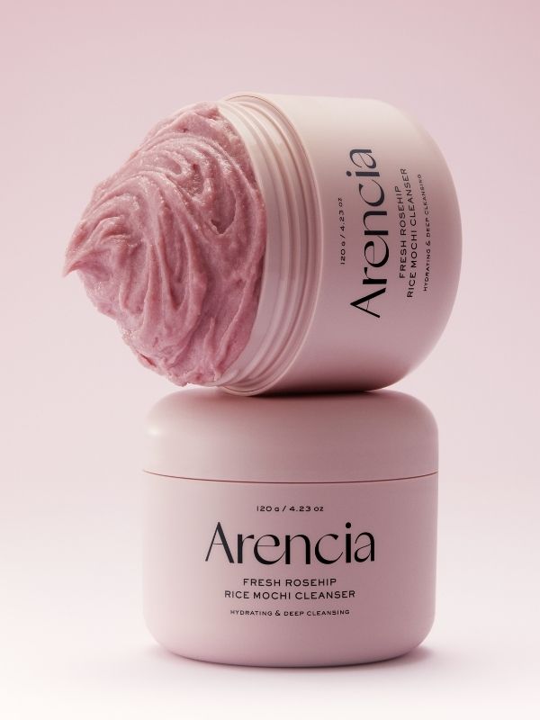 Arencia Fresh Rosehip Rice Mochi Cleanser Koan Beauty