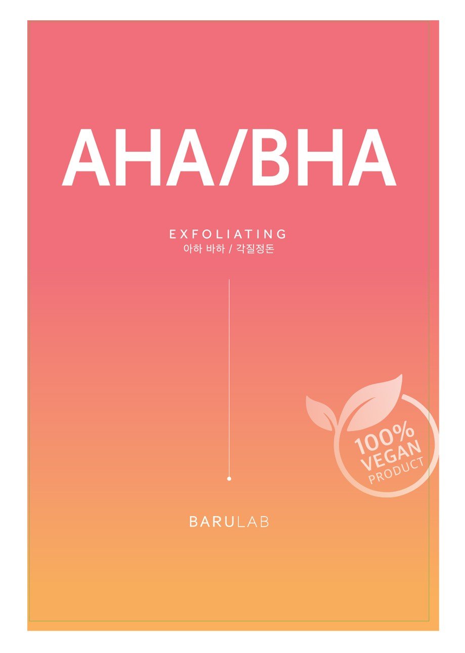 BARULAB The Clean Vegan Mask - AHA/BHA - Koan Beauty - cosmetice coreene - skincare