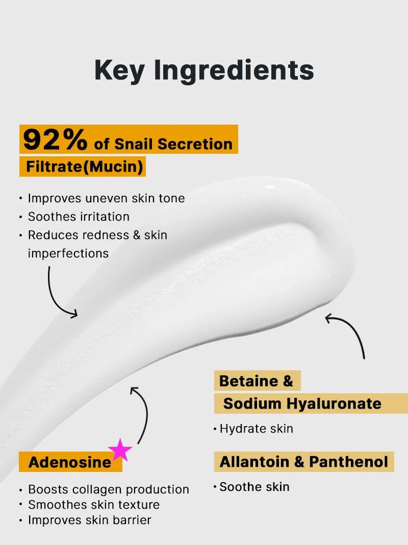 COSRX Advanced Snail 92 All In One Cream - Koan Beauty - cosmetice coreene - skincare