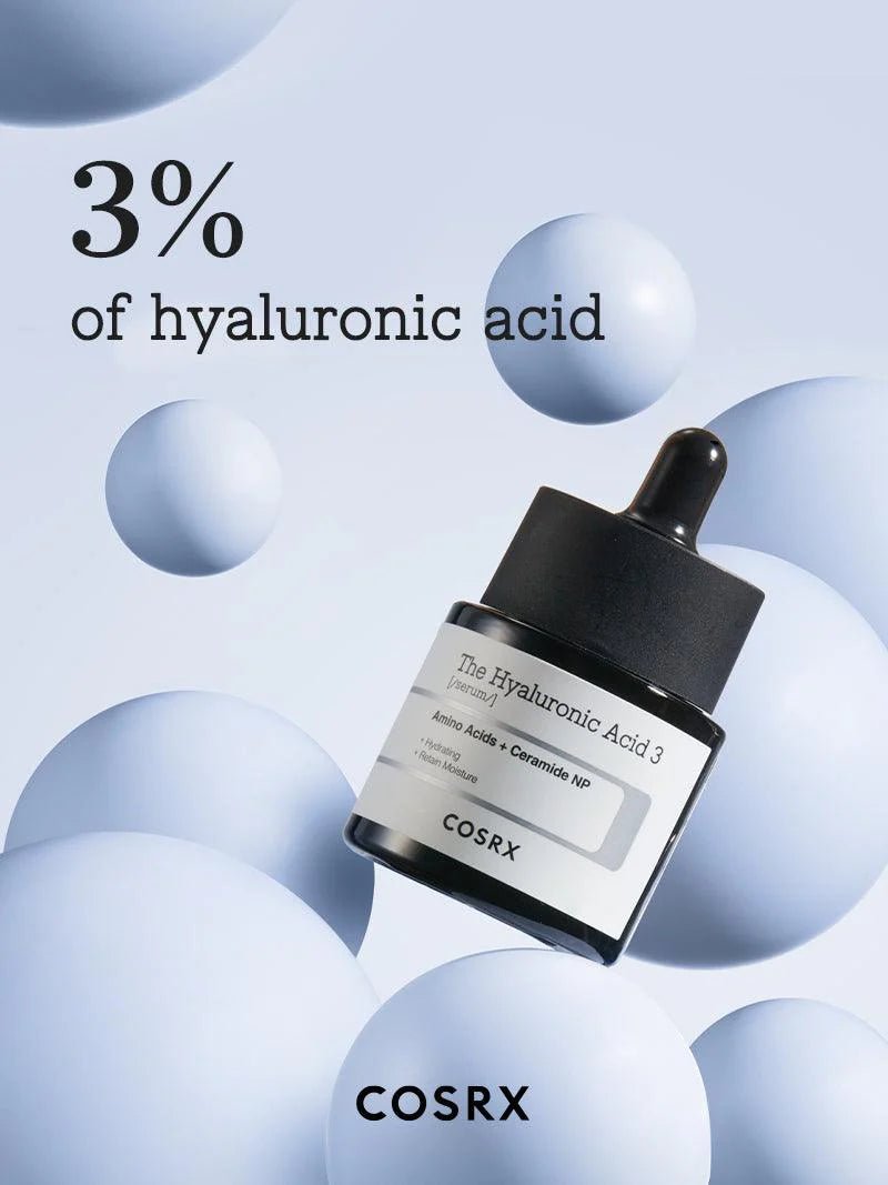 COSRX The Hyaluronic Acid 3 Serum - Koan Beauty - cosmetice coreene - skincare