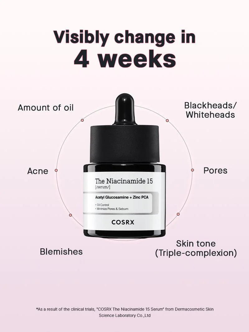 COSRX The Niacinamide 15 Serum - Koan Beauty - cosmetice coreene - skincare