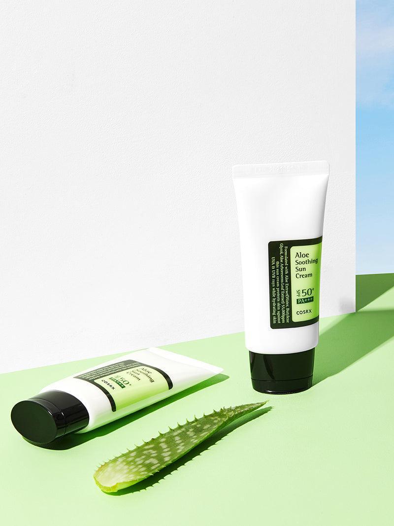 COSRX Aloe Soothing Sun Cream SPF 50 PA+++ Koan Beauty