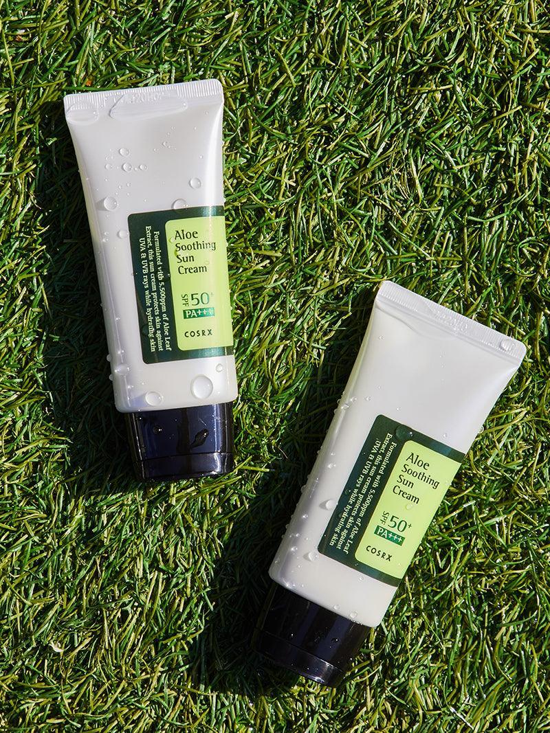 COSRX Aloe Soothing Sun Cream SPF 50 PA+++ Koan Beauty