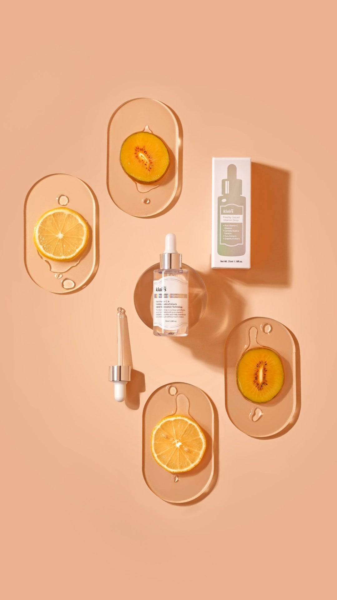 Dear Klairs Ser energizant cu Vitamina C Freshly Juiced - Koan Beauty - cosmetice coreene - skincare