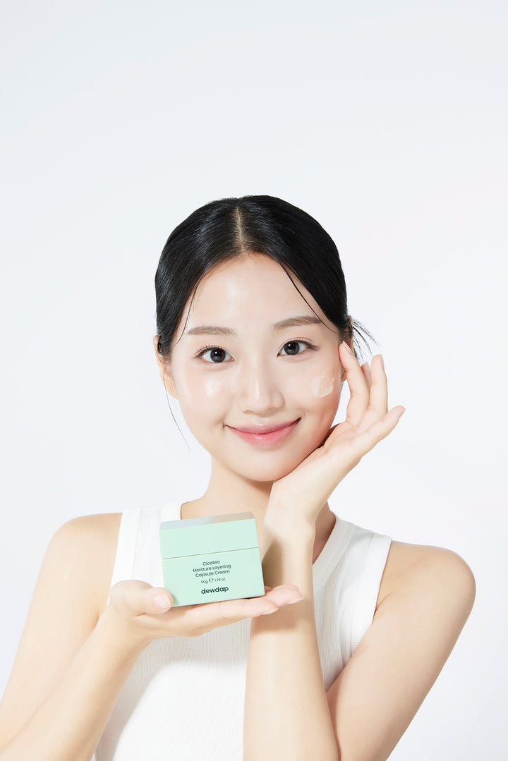 DEWDAP Cicatea Moisture Layering Capsule Cream Koan Beauty