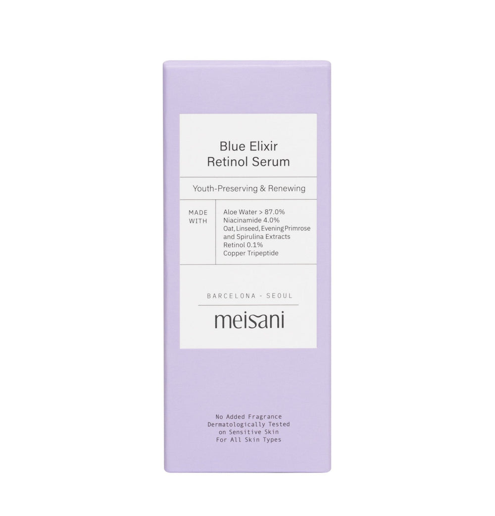 Meisani Blue Elixir Retinol Serum - Koan Beauty - cosmetice coreene - skincare