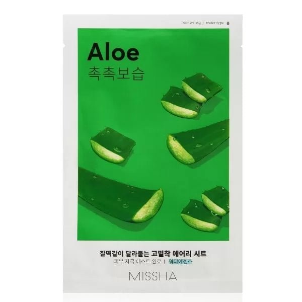 MISSHA Airy Fit Sheet Mask Aloe - Koan Beauty - cosmetice coreene - skincare