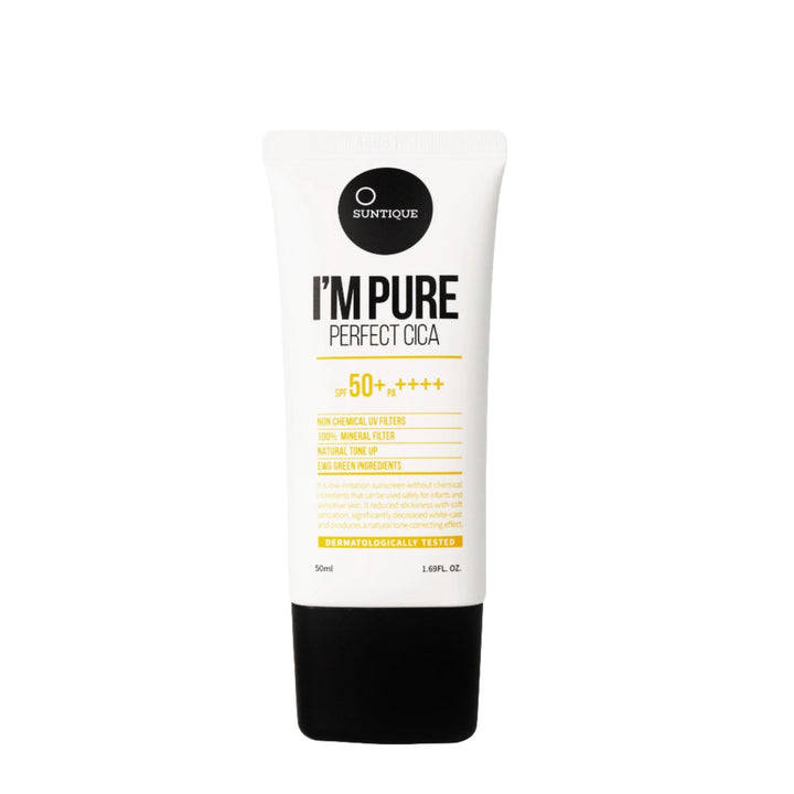 Suntique I'm Pure Perfect Cica SPF 50+ PA++++ - Koan Beauty - cosmetice coreene - skincare