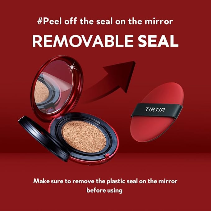 TIRTIR 22N Shell Beige Fond de ten cu SPF 40 PA++ Mask Fit Red Cushion Koan Beauty